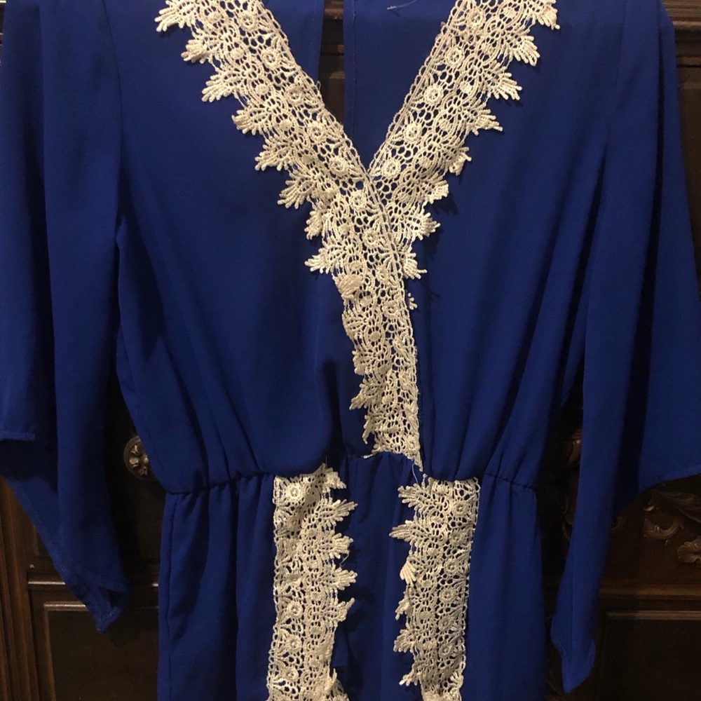 Blue romper - Picture 2 of 2